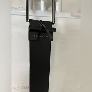 Perry Ellis 38w reversible black brown belt